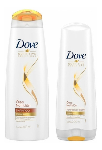 Dove Oleo Nutrición Shampoo + Aco 400+200