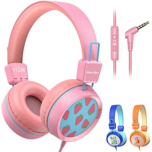 Auriculares Niños Escuela Micrófono Kh20, Cable, Estã...