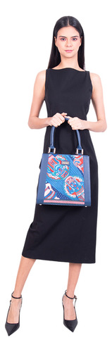 Bolsa Yaab Caritas Sonrientes Veracruz Color Marinocs