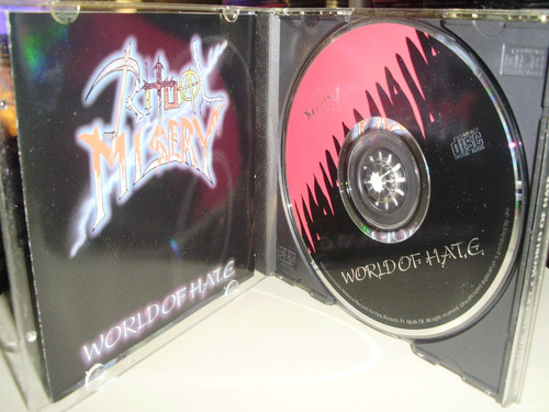 Cd Ritual Misery - World Of Hate ( Death Metal 90's Texas)