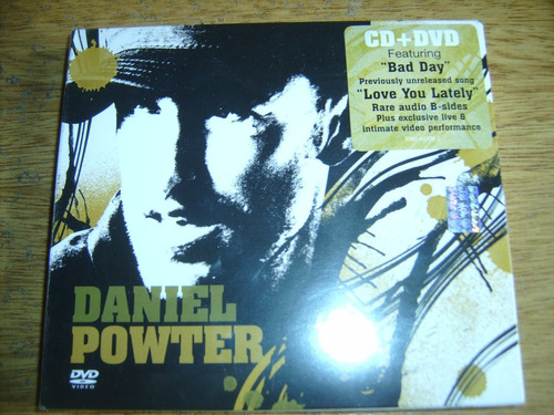 Cd+dvd Daniel Powter / Bad Day, B-sides  (nuevo Y Sellado)eu