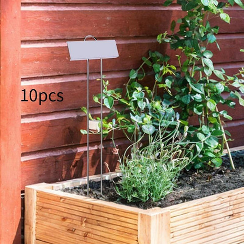 Etiquetas De De Metal De 10x Plantación De Plántulas