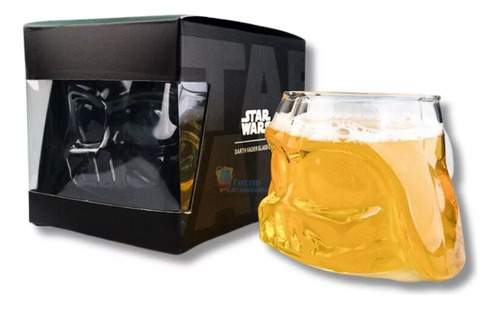 Vaso En Vidrio Star Wars De Lujo Para Whisky