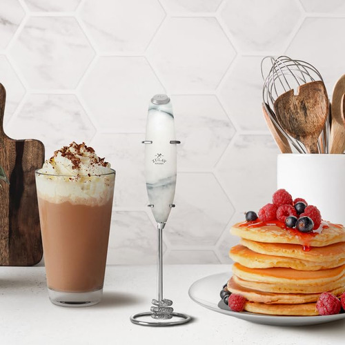 Batidor Portátil Milk Frother Zulay Kitchen Tornado Con Sopo