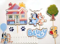 Comprar Decoración Torta Bluey, Decorativo Bluey Torta, Topper Bluey