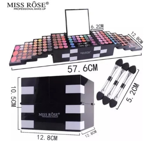 Set De Maquillaje Marca Miss Rose