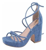 Comprar Sandalia Plataforma  Amarre  Modelo Yaeli Fashion 1138975