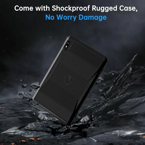 Tablet Android 14 (10.1'') 10gb(3+7)ram + 32gb Rom, Negro