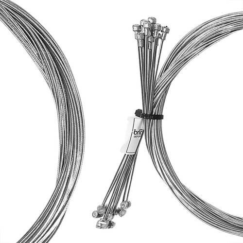 10 Cabos De Freio Inox Com Duas Cabeça Speed Mountain Bike