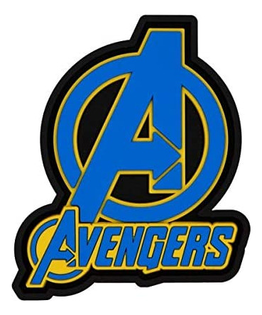 Iman De Pvc Suave Al Tacto Con El Logotipo De Avengers