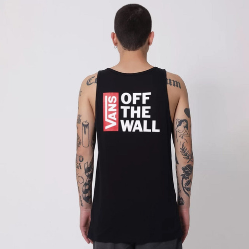 Musculosa Vans Negra Off The Wall Classic Original Nueva!