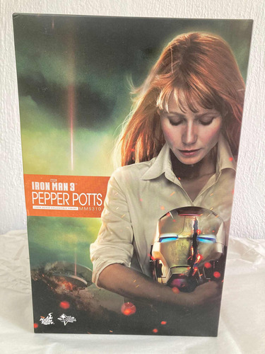 Pepper Potts 1/6 Iron Man 3 Mandarin Marvel Hot Toys Mms310