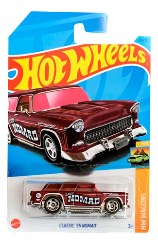 Hotwheels Classic 55 Nomad #243 2023 Chevy Wagon