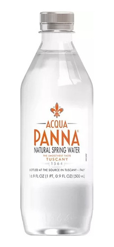 Agua Botella Acqua Panna Toscana Italia X250cc 