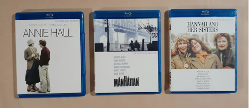 Annie Hall + Manhattan + Hannah And Sisters Blu-ray Original