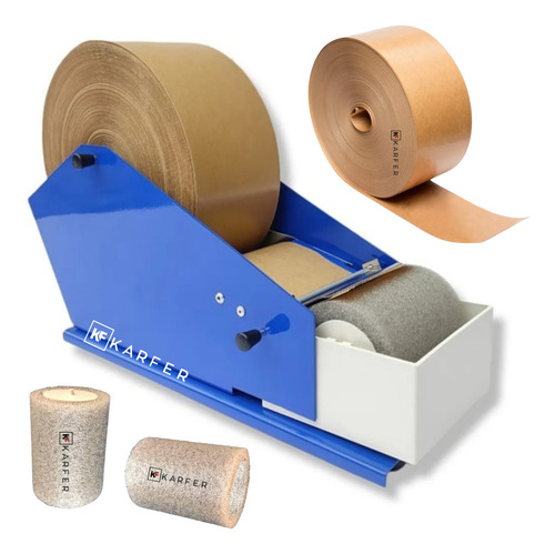 Maquina Aplicadora De Fita Gomada Fita De Papel Kraft + Rolo