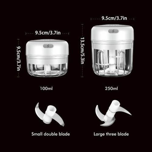 Máquina De Ajo Eléctrica Inalámbrica Para Alimentos, Verdura