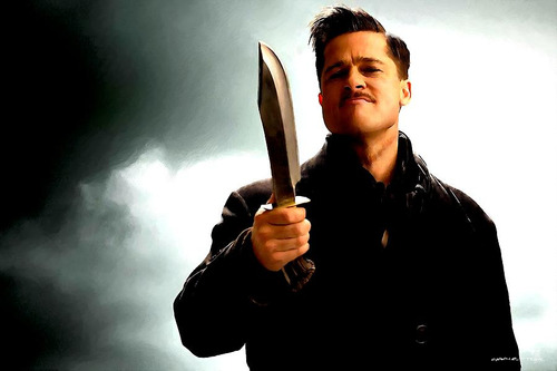 Cuchillo De La PelĂcula Bastardos Sin Gloria Con Brad Pitt