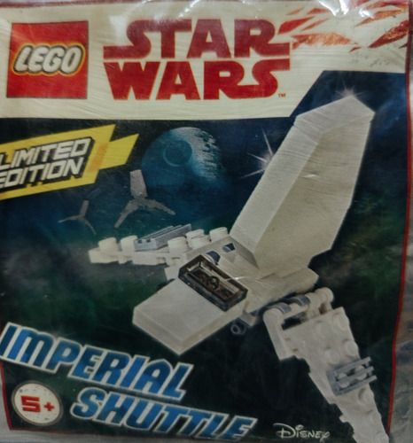 Star Wars, Lego Revista C/minifigura Imperial Shuttle