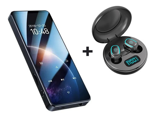 Reproductor De Música Mp4/mp3 Con Audífonos Bluetooth Inal