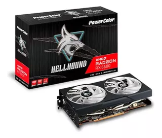 Tarjeta Gráfica Powercolor Hellhound Amd Radeon Rx 6600 Con