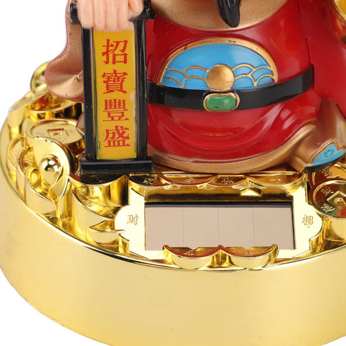 Estatueta Solar God Of Wealth Swing Statue