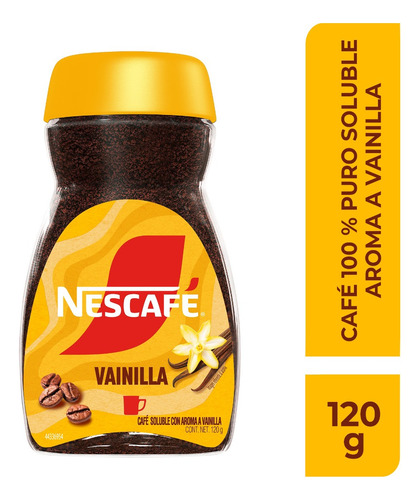Café Nescafé Soluble Clásico Vainilla 120 G