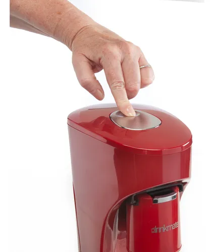 Drinkmate Máquina Para Hacer Bebidas Con Gas Color Rojo