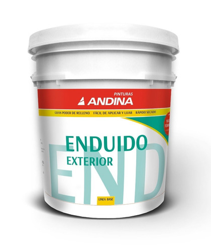 Enduido Exterior Andina 20lts - Ogus