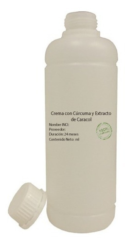 Crema Con Cúrcuma Y Extracto De Caracol 125 Ml