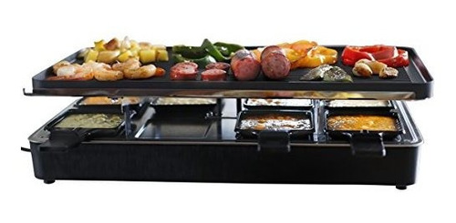 Imagen 1 de 7 de Milliard Raclette Grill Para Ocho Personas, Incluye Piedra