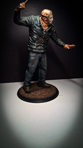 Figura Coleccionable Terror Jason Voorhees 40cm Resina Imp3d