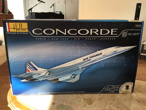 Avion A Escala 1:72 Concorde Air France 