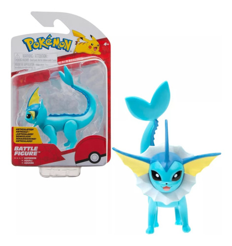 Vaporeon 7cm Pokemon Jazwares