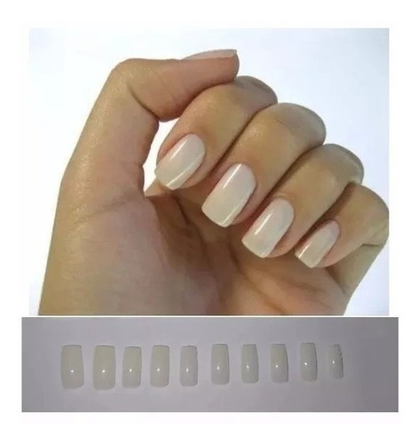 500 Tips Unhas Postiças Inteiras Cobre Unha Completa Natural