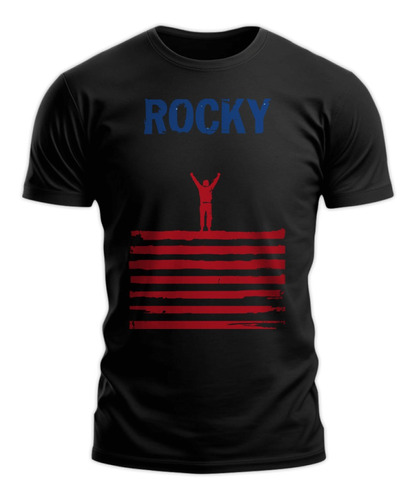 Polera Gustore De Rocky Bandera