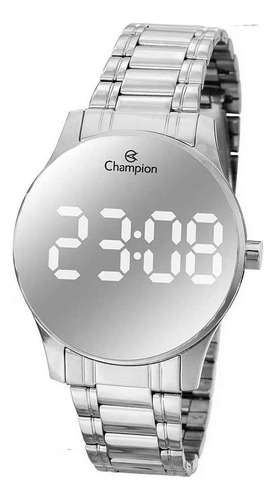 Relógio Feminino Champion Digital Ch48046s - Prata