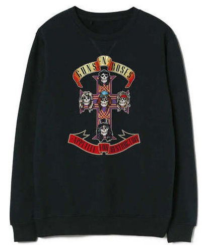 Sudadera Unisex Guns N'roses Crew Skull Art Tl114