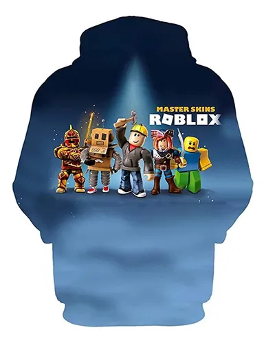 M Niños Roblox Sudadera Con Capucha Impresión 3d Dibujos
