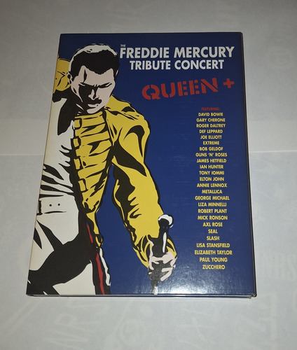 Queen + : 3 Dvd : Freddie Mercury Tribute Concert