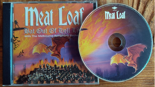 Meat Loaf Bat Out Of Hell Live W/ Orchestra Cd Mercury Méxic