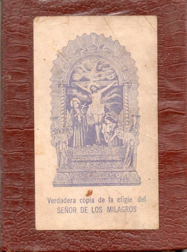 Antígua Novena De El Señor De Los Milagros Lima 20 Mayo 1912