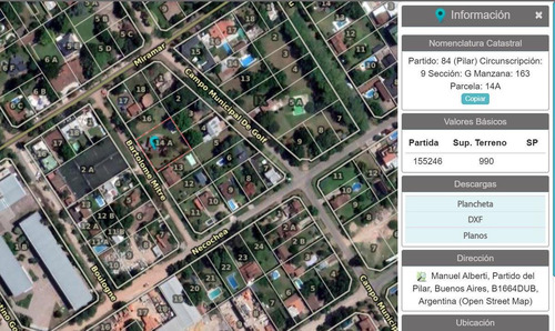 Imagen 4 de 9 de Terreno - Quinta A Mts De Acceso Norte Km40 Ramal Pilar - Apto Condominio