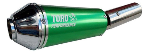 Escape Toro T-4 Verde + Link Pipe Inox Cb 500 F X N 14/...