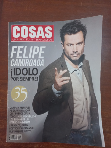 Revista Cosas De Colección Felipe Camiroaga