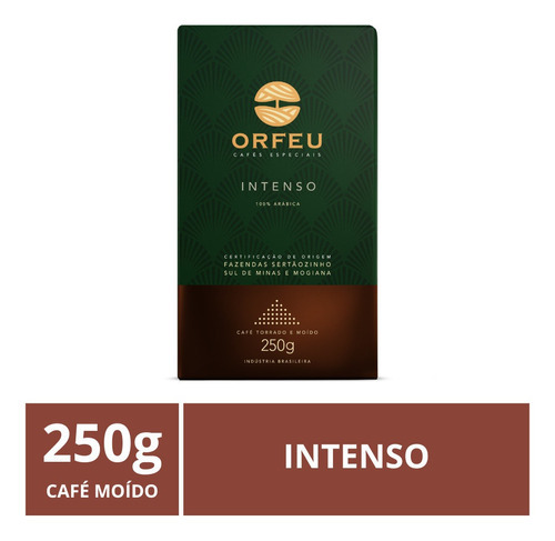Café Moído, Orfeu, Intenso, 250g