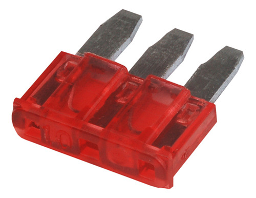 Fusível Micro Lâmina 3 Terminais Universal 10a Dni317810