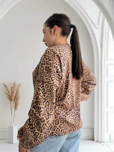 Blusa Brest Manga Larga Globo Lanilla