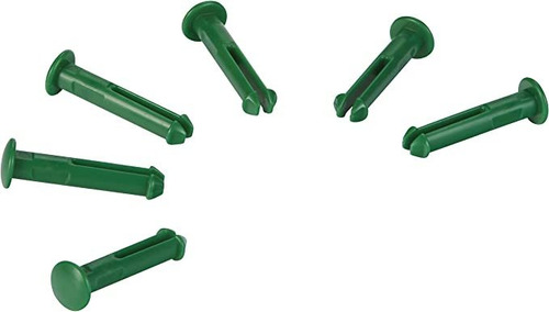 Bracket ,  Dedicated Parts: Pins, Set Of 6, , Green