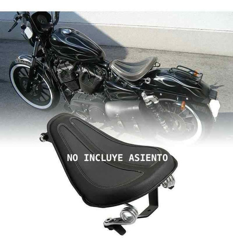 Imagen 3 de 7 de Base Asiento Harley Sportster Solo Seat Soporte Resortes